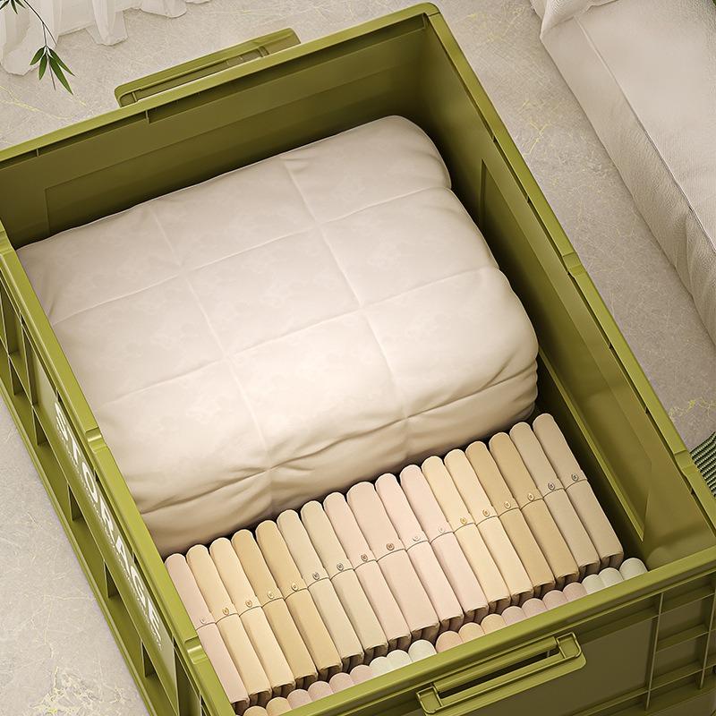 Household folding storage box car camping storage box