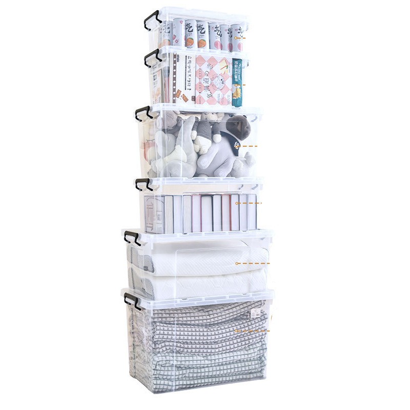 Transparent storage box