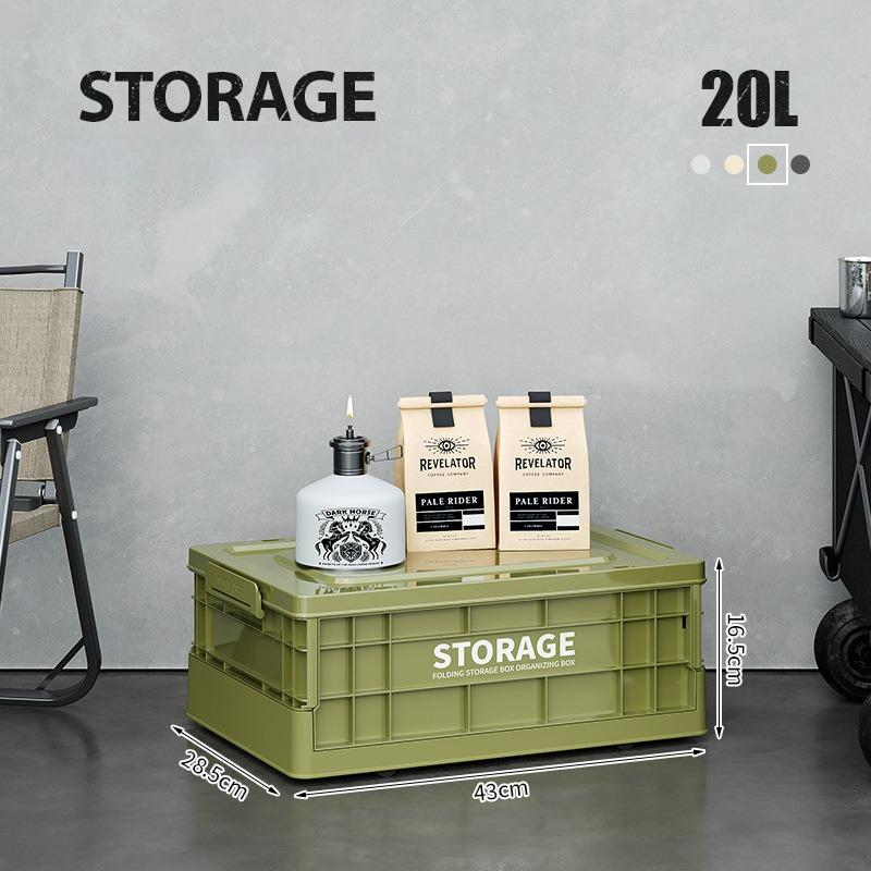 Household folding storage box car camping storage box