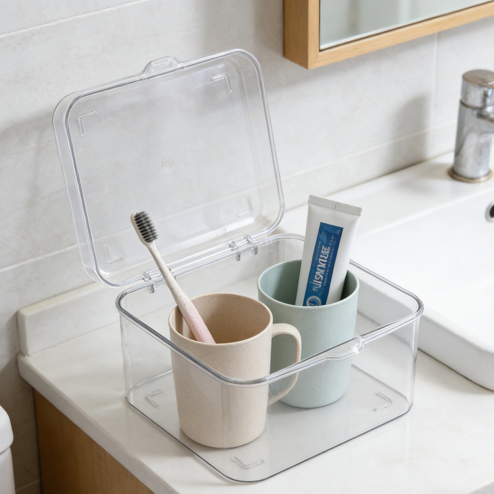 High-transparency Rectangle Sorting Basket