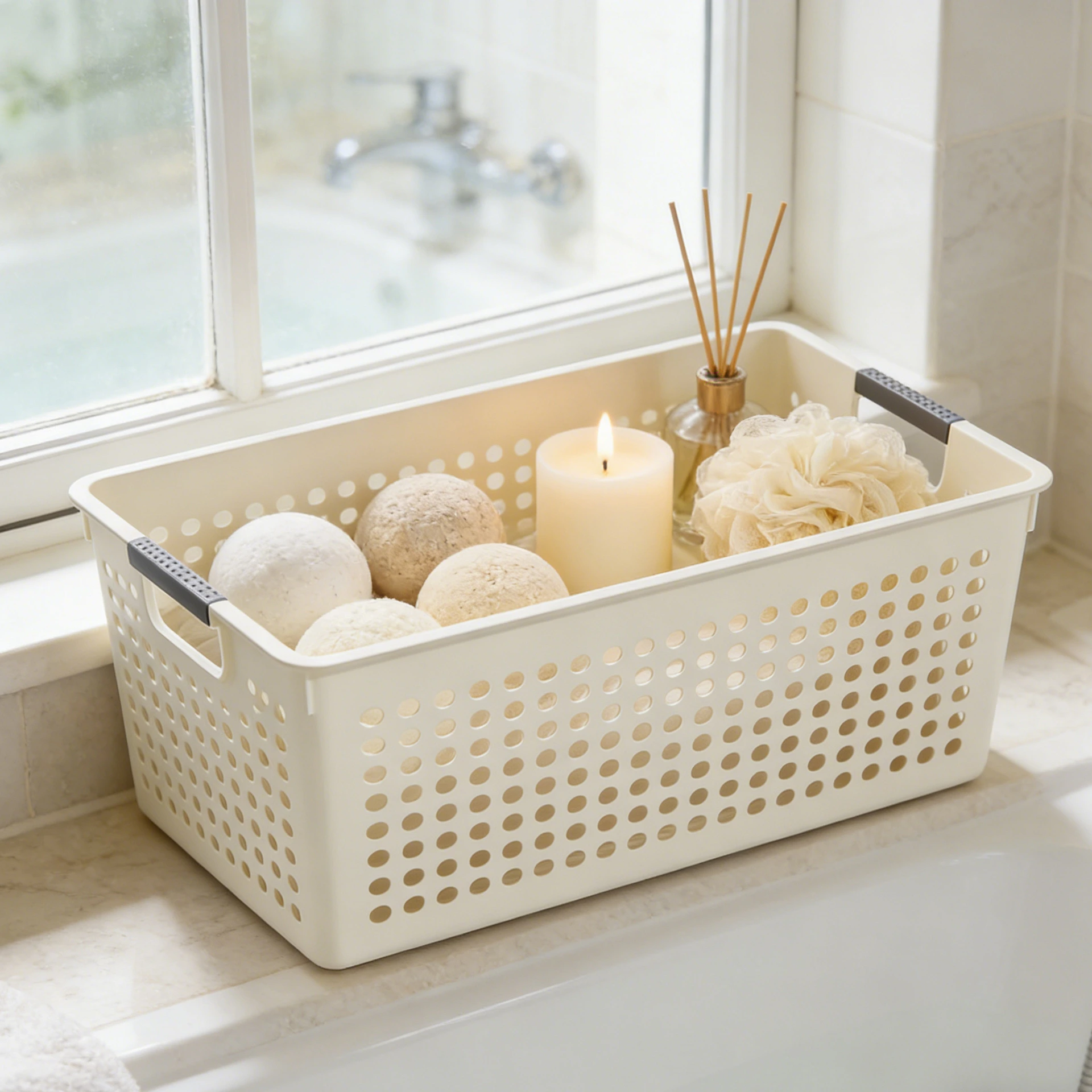 Plastic Household Bathroom Storage Box