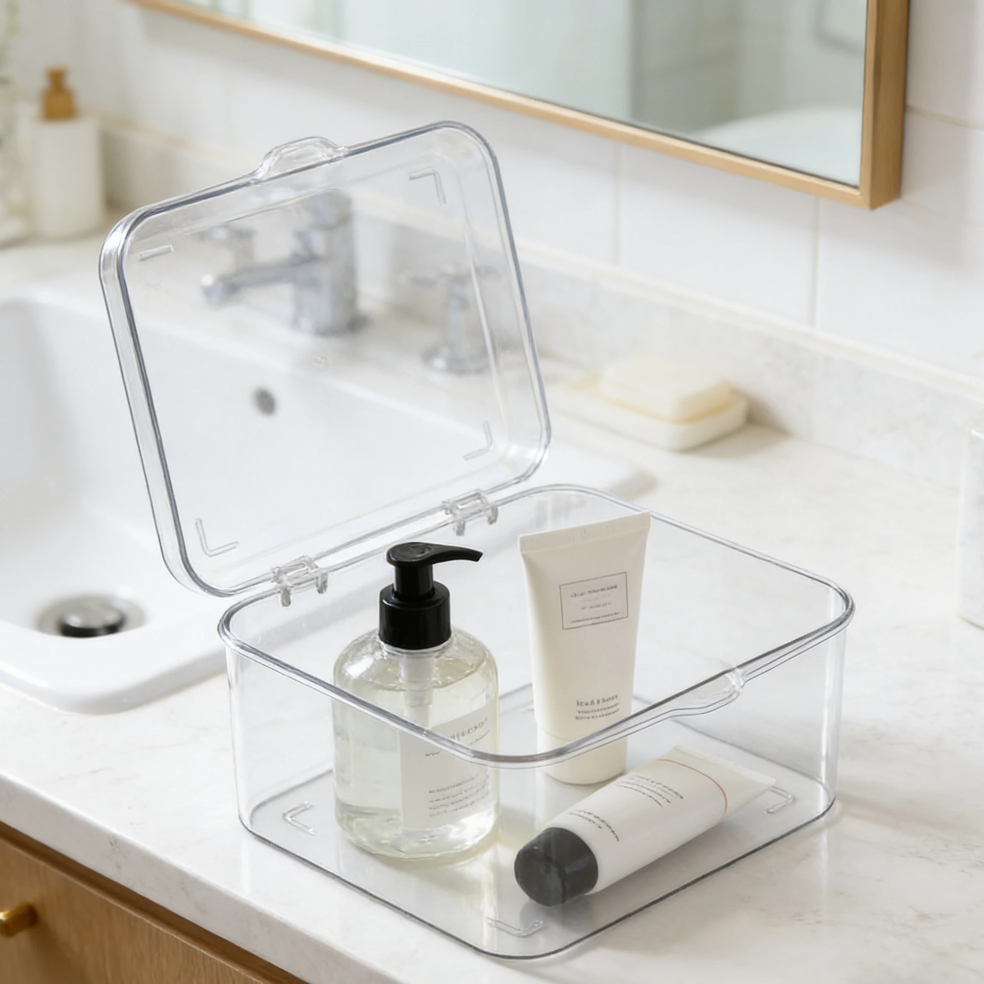 High-transparency Rectangle Sorting Basket