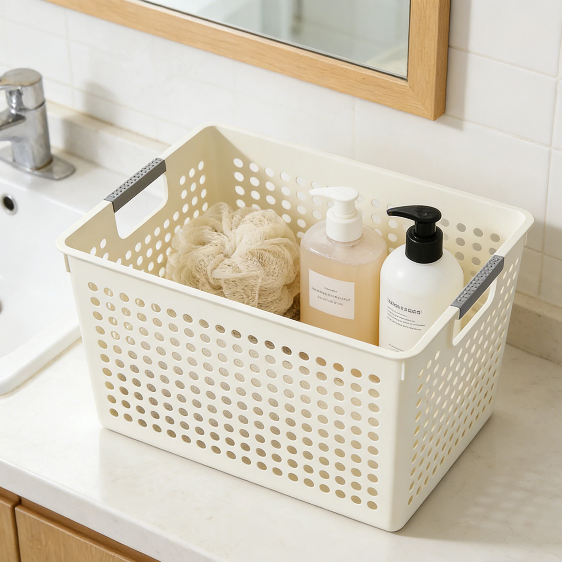 Plastic Household Bathroom Storage Box