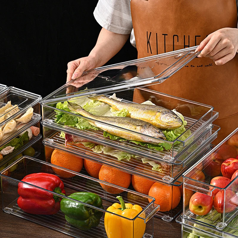 Miscellaneous drawer-type refrigerator storage box